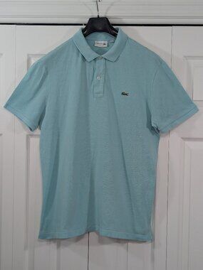Lacoste Polo Shirt Men's Regular Fit - Turquoise